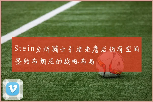 Stein分析骑士引进老詹后仍有空间签约布朗尼的战略布局