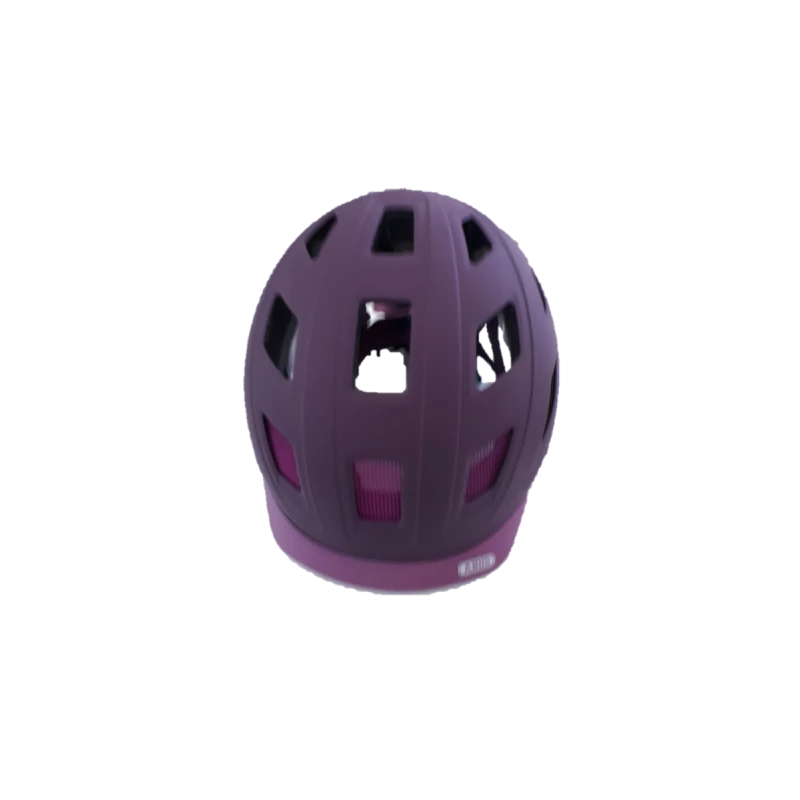 Casque Abus Hyban Vélo Mauve Avec éclairage Arrière 3 Casque Abus Hyban Vélo Mauve Avec éclairage Arrière – Image 3