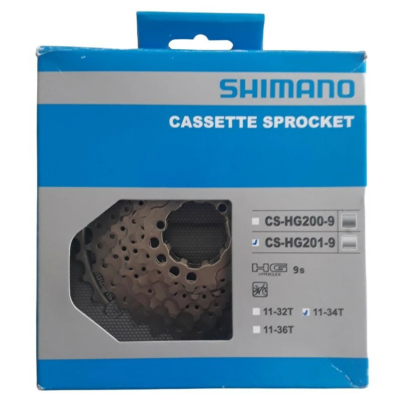 Cassette 9v 11-34 Shimano Altus CS-HG201-9 1 Cassette 9v 11-34 Shimano Altus CS-HG201-9