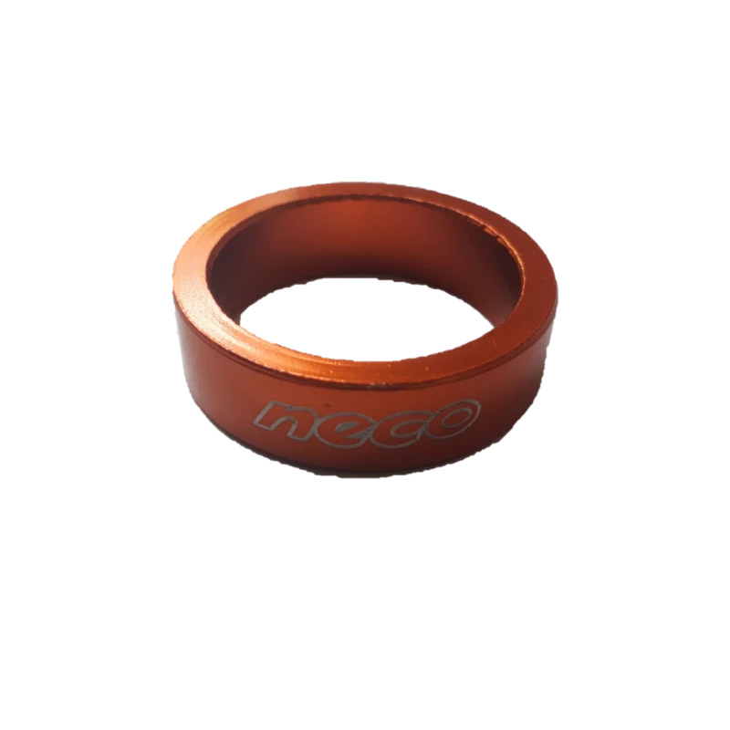 Entretoise Velo NECO Aluminium Jeu De Direction 1"1/8 10 Mm Orange 1 Entretoise Velo NECO Aluminium Jeu De Direction 1"1/8 10 Mm Orange