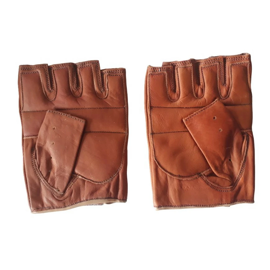 Gants Vélo Vintage Taille M En Cuir 2 Gants Vélo Vintage Taille M En Cuir – Image 2