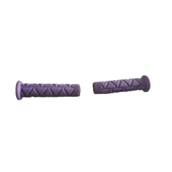 Grips élastomère Violet 130 Mm 3 Grips élastomère Violet 130 Mm -BMX Soldes Boutique grips elastomere violet 130 mm 1