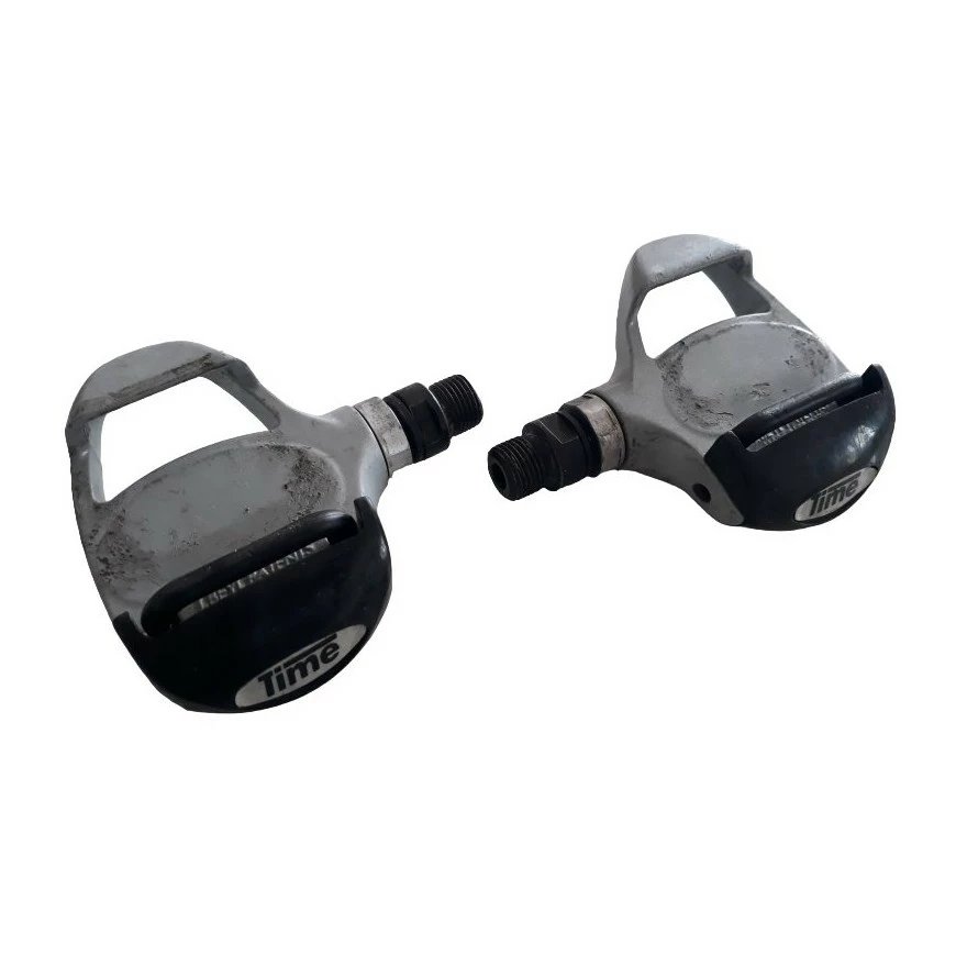 Pédales Automatiques Time Mid Grise D'occasion 1 Pédales Automatiques Time Mid Grise D'occasion