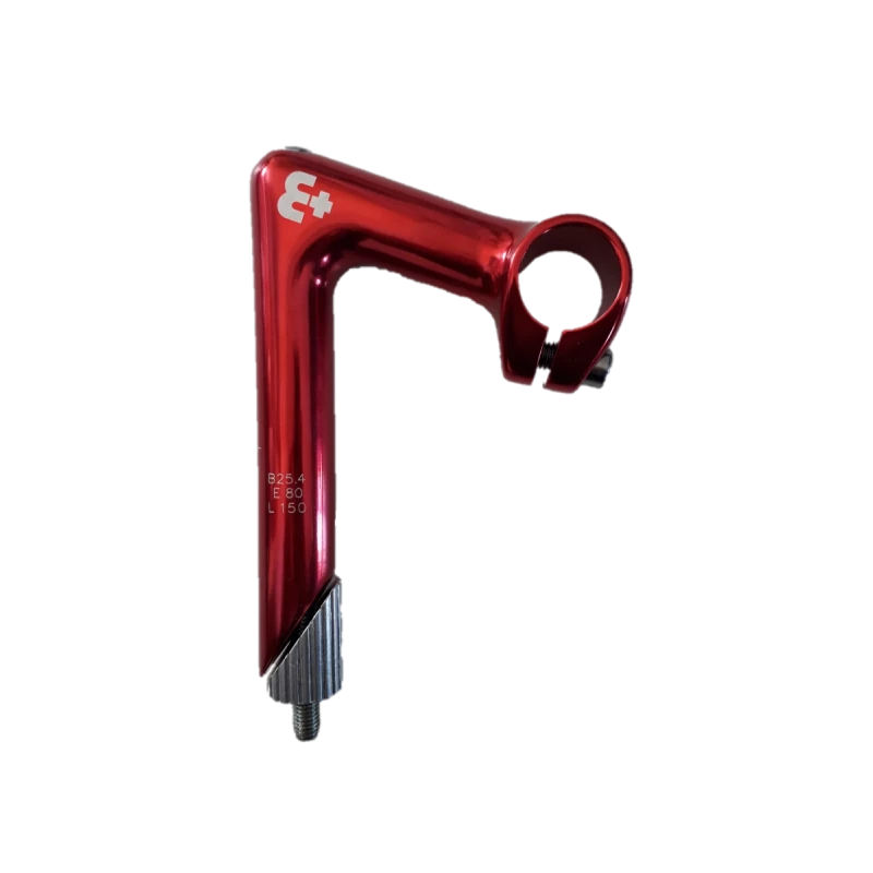 Potence Extra+ Aluminium 80 Mm 25.4 Mm Rouge 4 Potence Extra+ Aluminium 80 Mm 25.4 Mm Rouge – Image 4