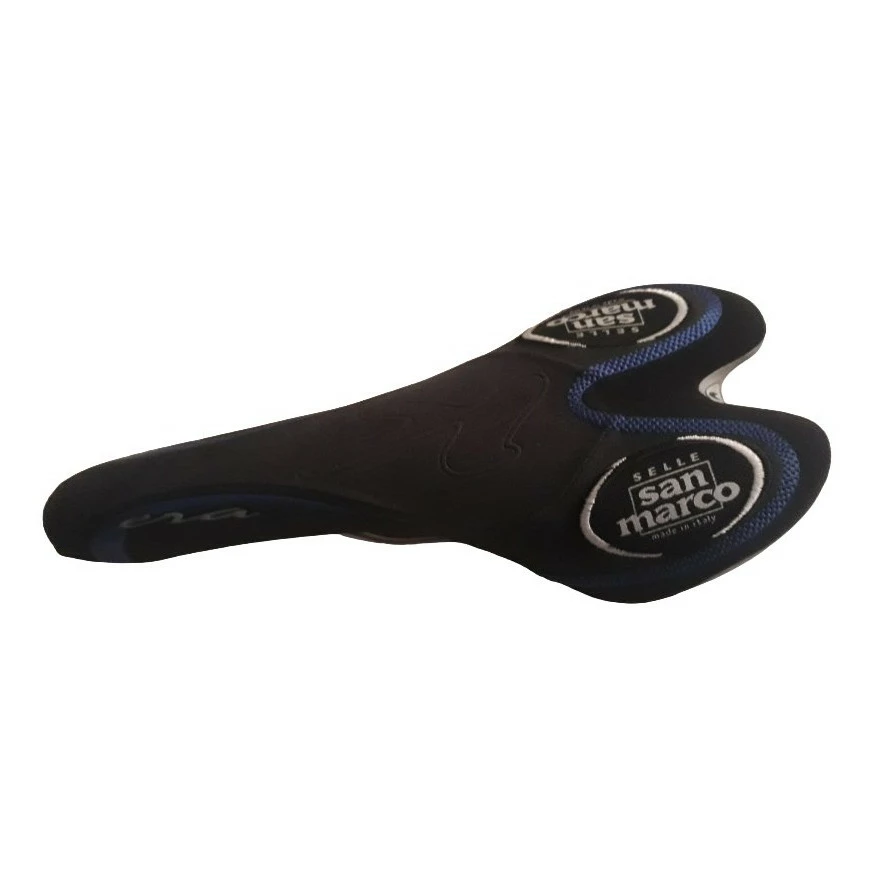 Selle San Marco Era K Titanium Bleue Et Noire 2 Selle San Marco Era K Titanium Bleue Et Noire – Image 2